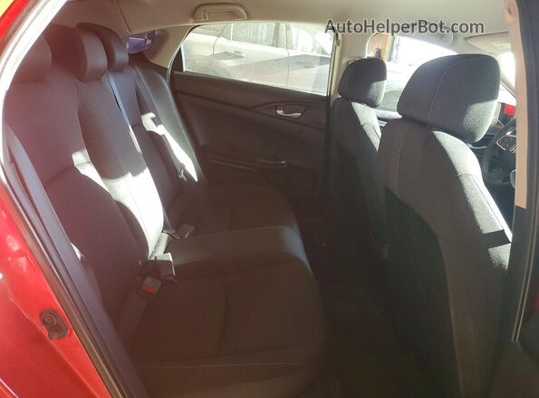 2HGFC2F68MH558349 2021 HONDA CIVIC Red უკანა სავარძლების ხედი