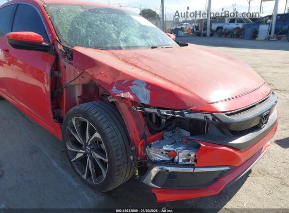 2HGFC2F69KH501932 2019 HONDA CIVIC Red 