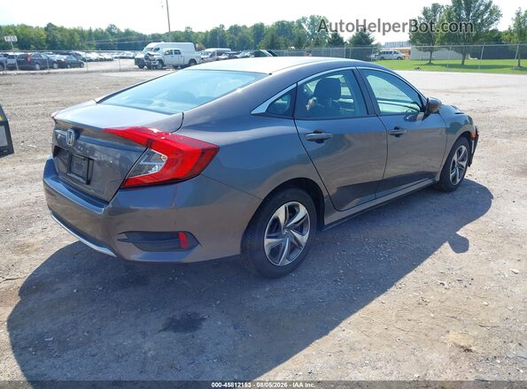 2HGFC2F69KH553772 2019 HONDA CIVIC Серый Задняя правая четверть