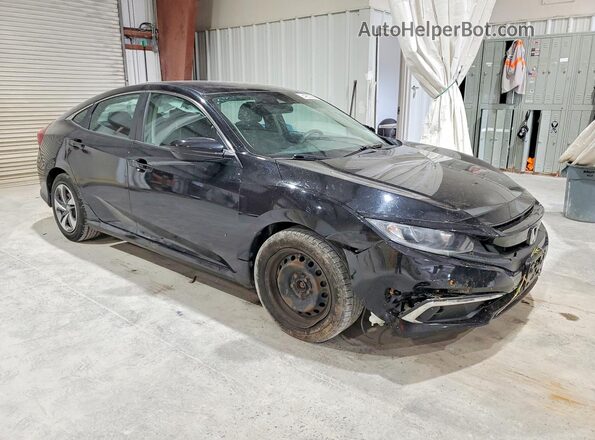 2HGFC2F69KH565047 2019 HONDA CIVIC Black წინა მარჯვენა