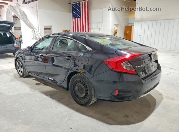 2HGFC2F69KH565047 2019 HONDA CIVIC Black უკანა მარცხენა
