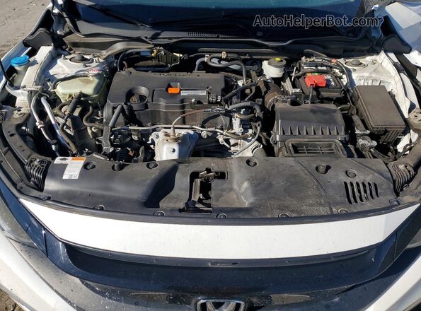2HGFC2F69KH604137 2019 HONDA CIVIC White Vista interior trasera