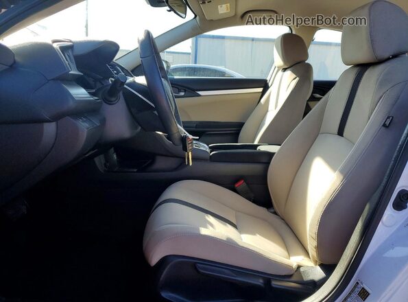2HGFC2F69KH604137 2019 HONDA CIVIC White Vista interior delantera