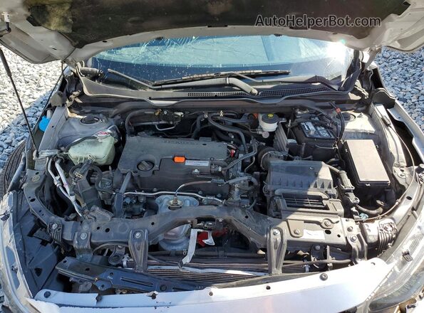 2HGFC2F69LH513953 2020 HONDA CIVIC Серебряный Вид задней части салона