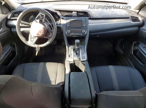 2HGFC2F69LH513953 2020 HONDA CIVIC Серебряный Вид панели приборов