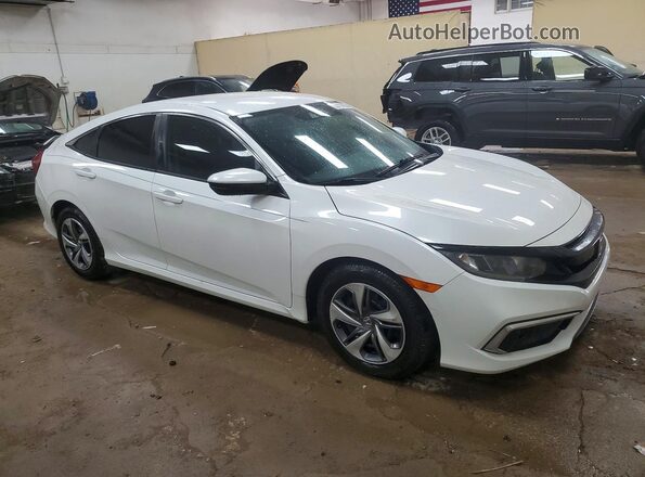2HGFC2F69LH535533 2020 HONDA CIVIC White Delantero derecho