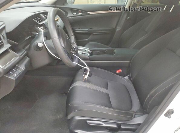 2HGFC2F69LH535533 2020 HONDA CIVIC White Vista interior delantera