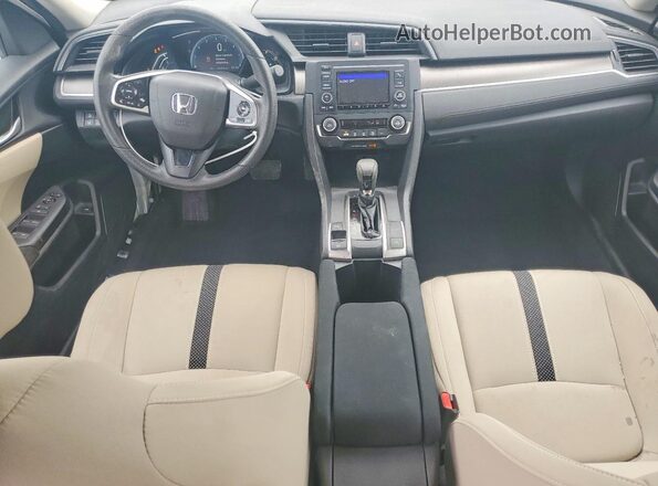 2HGFC2F69MH501609 2021 HONDA CIVIC White Vista del salpicadero