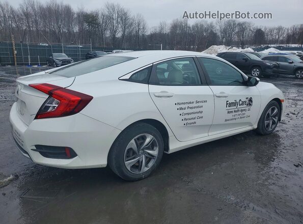 2HGFC2F69MH501609 2021 HONDA CIVIC White Trasero derecho