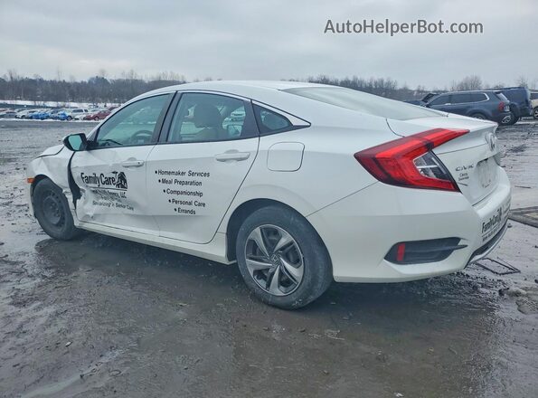 2HGFC2F69MH501609 2021 HONDA CIVIC White Trasero izquierdo