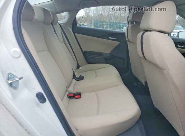 2HGFC2F69MH501609 2021 HONDA CIVIC White Vista de los asientos traseros