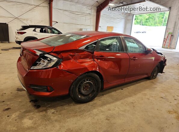2HGFC2F69MH513243 2021 HONDA CIVIC Red უკანა მარჯვენა