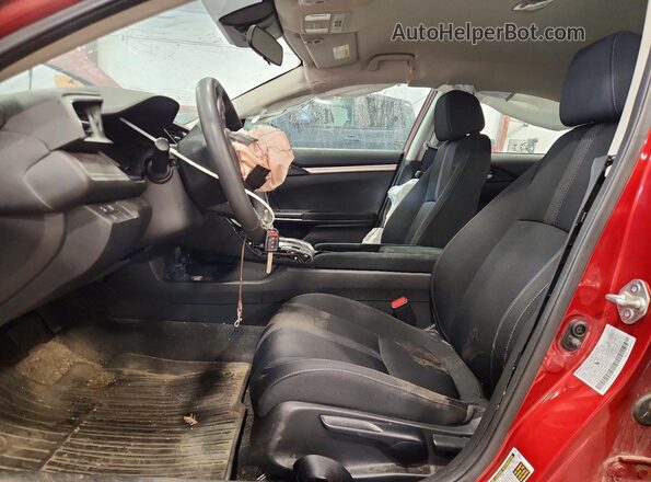 2HGFC2F69MH513243 2021 HONDA CIVIC Red წინა სალონის ხედი