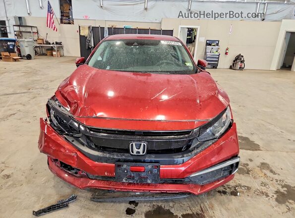 2HGFC2F69MH513243 2021 HONDA CIVIC Red წინა ხედი