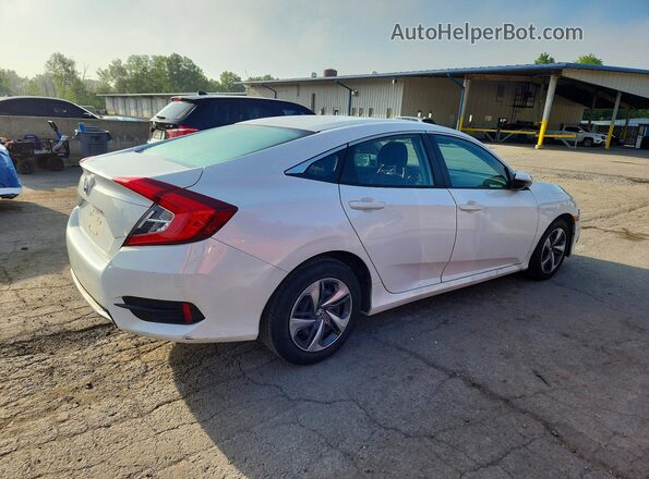 2HGFC2F69MH527157 2021 HONDA CIVIC White Задня права чверть