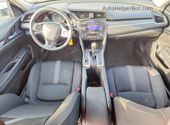 2HGFC2F69MH527157 2021 HONDA CIVIC White Вид панелі приладів