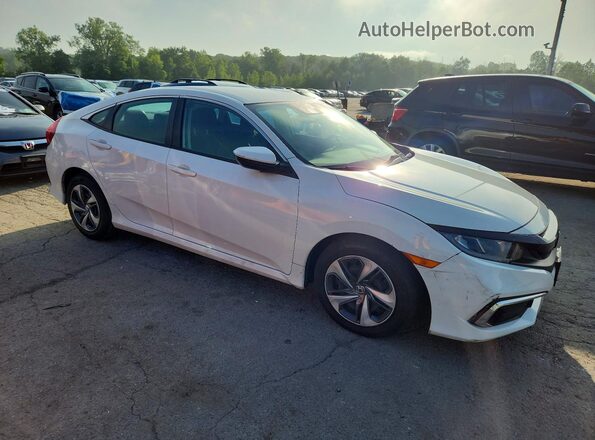 2HGFC2F69MH527157 2021 HONDA CIVIC White Передня права чверть