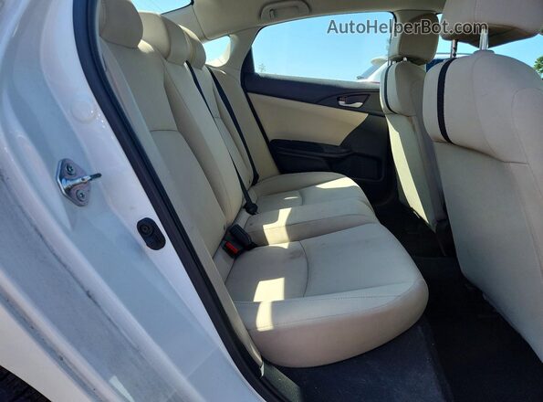2HGFC2F69MH547912 2021 HONDA CIVIC White Rear seats view