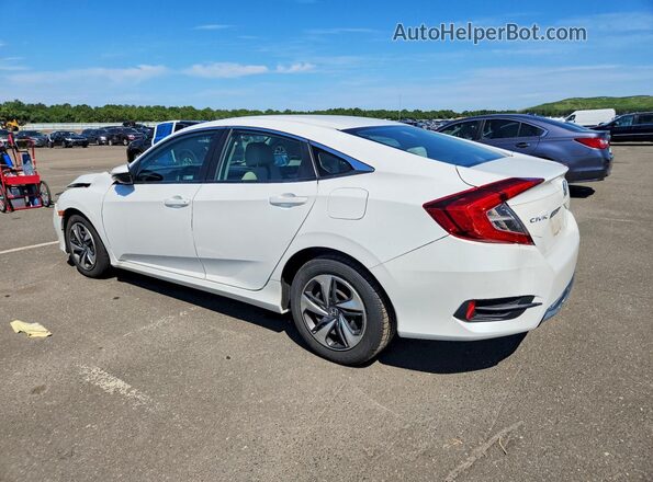 2HGFC2F69MH547912 2021 HONDA CIVIC White Rear left