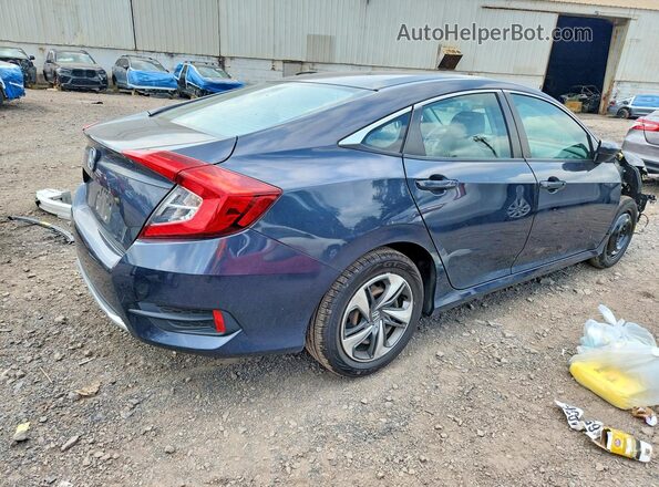 2HGFC2F6XKH513748 2019 HONDA CIVIC Blue Հետևի աջ
