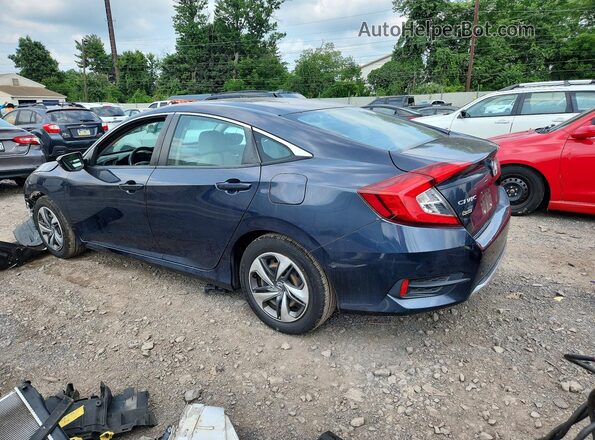 2HGFC2F6XKH513748 2019 HONDA CIVIC Blue Հետևի ձախ