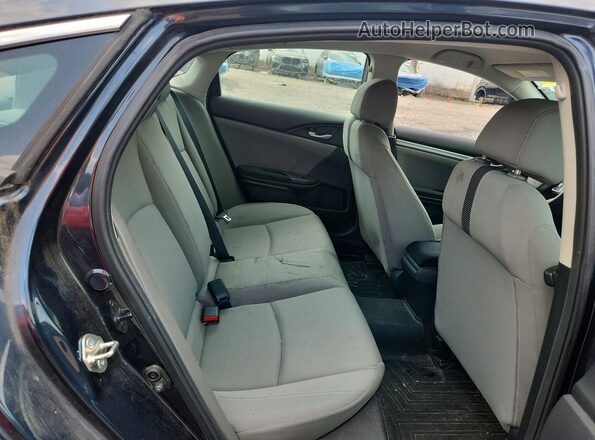 2HGFC2F6XKH513748 2019 HONDA CIVIC Blue Հետևի նստատեղերի տեսք
