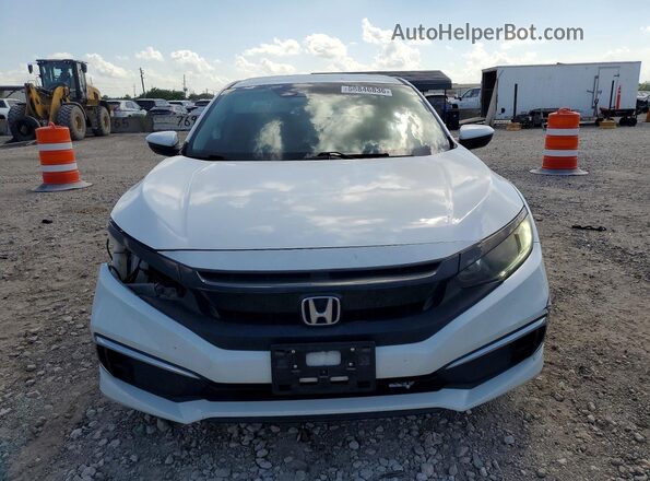 2HGFC2F6XKH515113 2019 HONDA CIVIC White Вид спереду