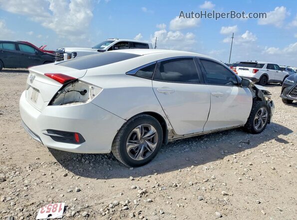 2HGFC2F6XKH515113 2019 HONDA CIVIC White Задня права чверть