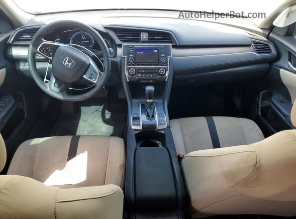 2HGFC2F6XKH515113 2019 HONDA CIVIC White Вид панелі приладів