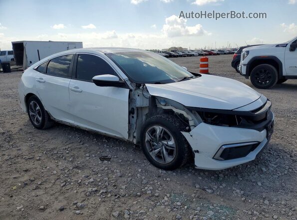 2HGFC2F6XKH515113 2019 HONDA CIVIC White Передня права чверть
