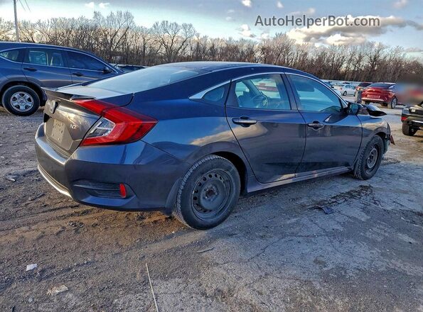 2HGFC2F6XKH533658 2019 HONDA CIVIC Серый Задняя правая четверть