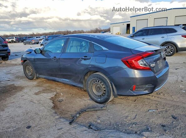 2HGFC2F6XKH533658 2019 HONDA CIVIC Серый Задняя левая четверть