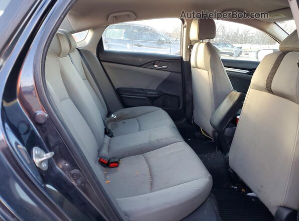 2HGFC2F6XKH533658 2019 HONDA CIVIC Серый Вид задних сидений