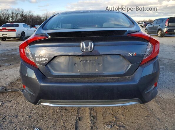 2HGFC2F6XKH533658 2019 HONDA CIVIC Серый Вид сзади