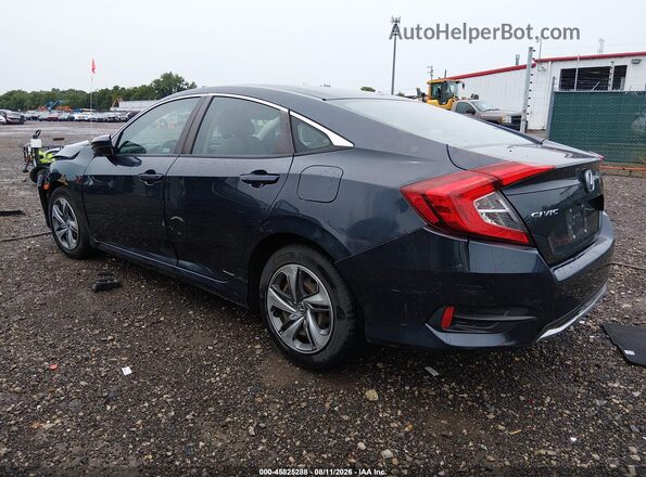 2HGFC2F6XKH558947 2019 HONDA CIVIC Dark Blue უკანა მარცხენა