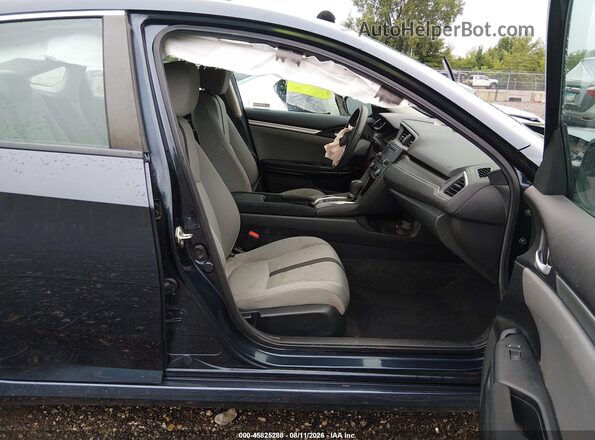 2HGFC2F6XKH558947 2019 HONDA CIVIC Dark Blue წინა სალონის ხედი