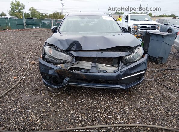 2HGFC2F6XKH558947 2019 HONDA CIVIC Dark Blue წინა ხედი
