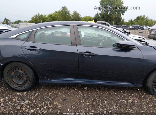 2HGFC2F6XKH558947 2019 HONDA CIVIC Dark Blue ხელსაწყოთა პანელის ხედი