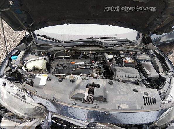 2HGFC2F6XKH558947 2019 HONDA CIVIC Dark Blue უკანა ხედი