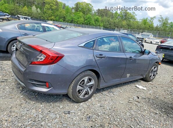 2HGFC2F6XKH562156 2019 HONDA CIVIC Charcoal Tył prawy