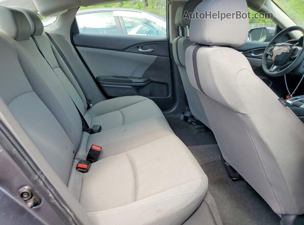 2HGFC2F6XKH562156 2019 HONDA CIVIC Charcoal Widok tylnych siedzeń