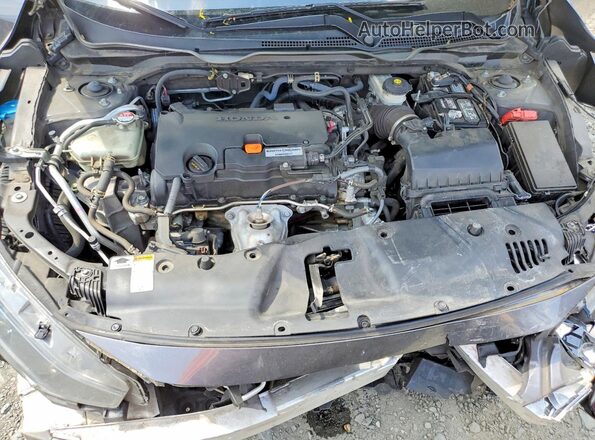 2HGFC2F6XKH562156 2019 HONDA CIVIC Charcoal Widok wnętrza z tyłu