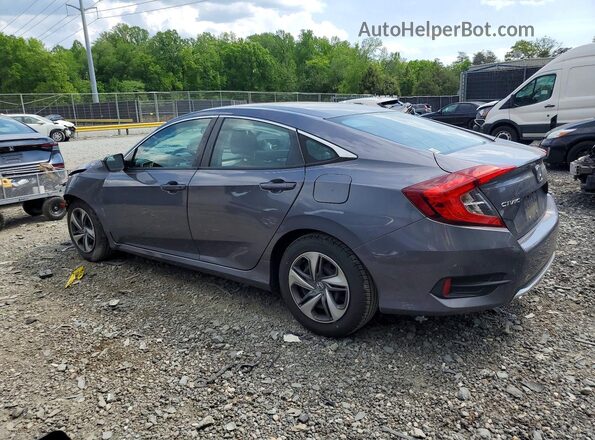 2HGFC2F6XKH562156 2019 HONDA CIVIC Charcoal Tył lewy