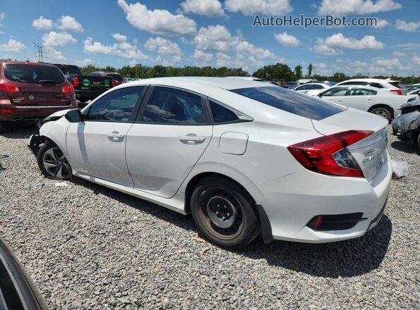 2HGFC2F6XKH562285 2019 HONDA CIVIC Белый Задняя левая четверть