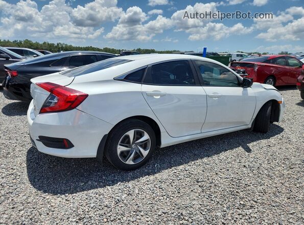 2HGFC2F6XKH562285 2019 HONDA CIVIC Белый Задняя правая четверть