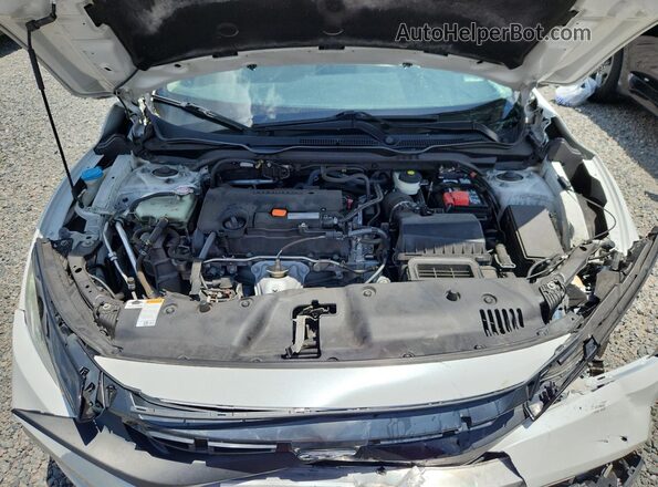 2HGFC2F6XKH562285 2019 HONDA CIVIC Белый Вид задней части салона