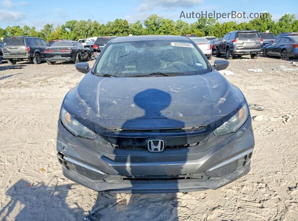 2HGFC2F6XKH603823 2019 HONDA CIVIC Charcoal Widok z przodu