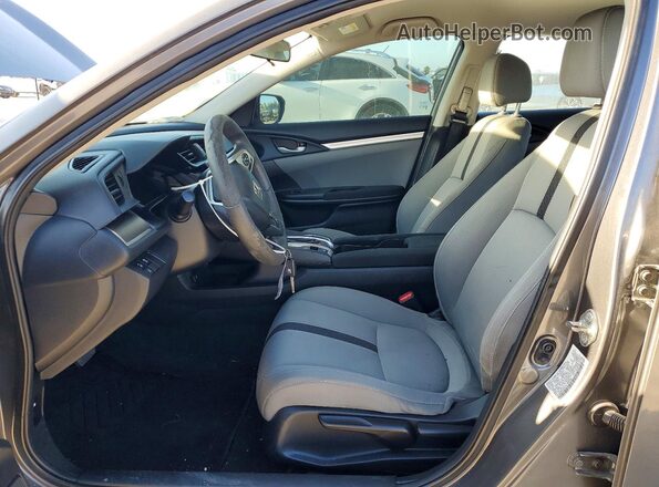 2HGFC2F6XKH603823 2019 HONDA CIVIC Charcoal Widok wnętrza z przodu