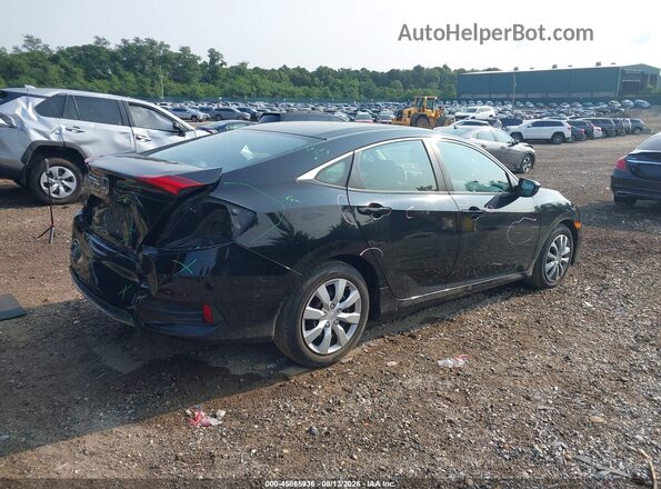 2HGFC2F6XLH503836 2020 HONDA CIVIC Black Tył prawy