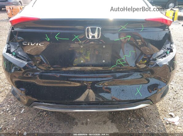 2HGFC2F6XLH503836 2020 HONDA CIVIC Black Widok z przodu